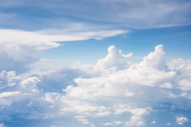 istock dramatic sunset and sunrise sky nature background with white clouds 1371534391