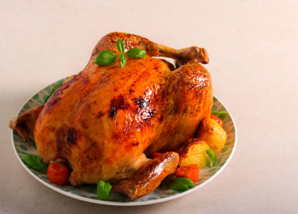 istock Baked crusty chicken 1371535503