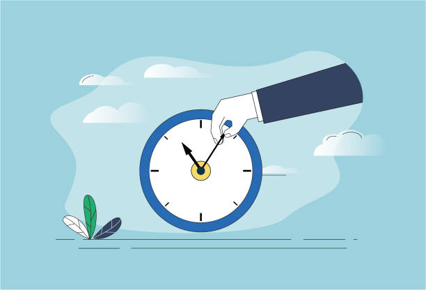 In Time Arm Clock