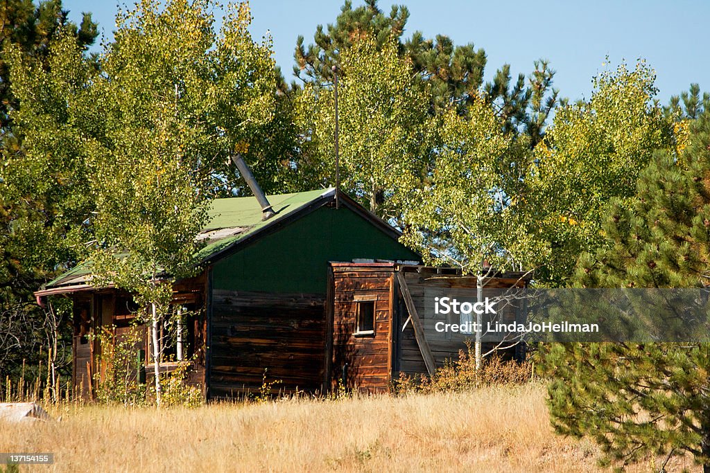 Cabina de tablón de madera - Foto de stock de Aire libre libre de derechos