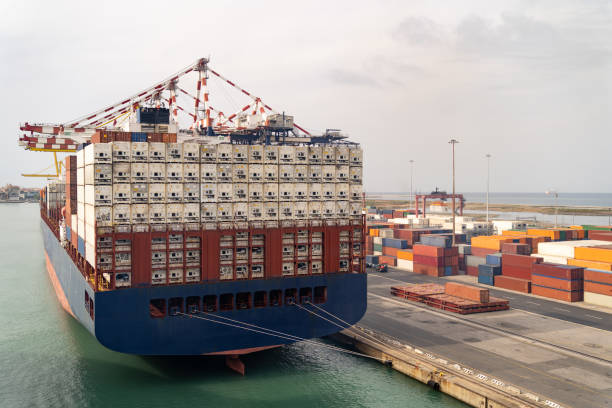 a large container vessel