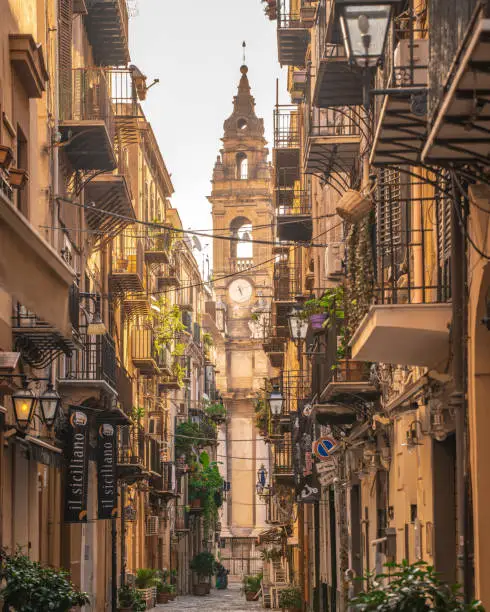 Typica Street of Palermo