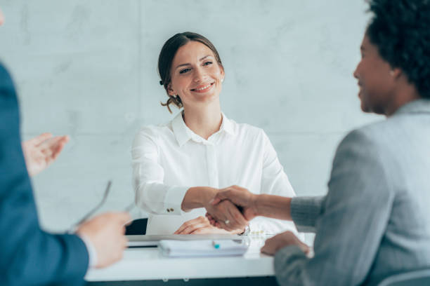 istock Handshake for the new agreement 1371550724