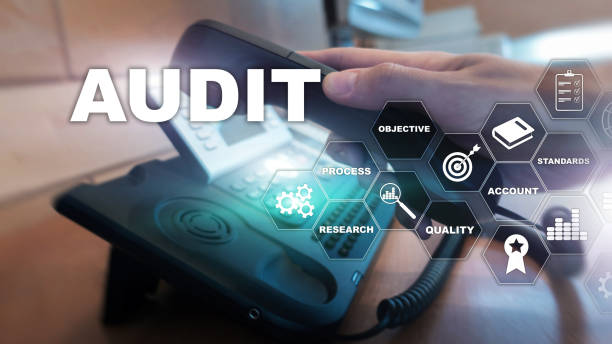 istock Audit business and finance concept. Analysis Annual Financial Statements, Analyze return on investment. Mixed media abstract background 1371552764