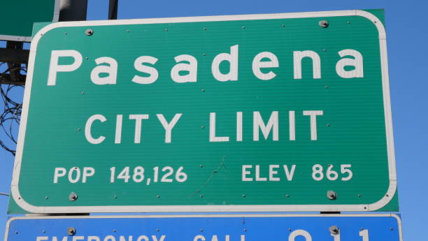 istock Pasadena California Public Welcome Sign 1371566579