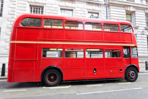istock Classic Red Routemaster Double Decker Bus, London, England 1371573577