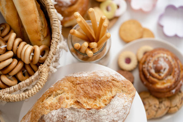 istock delicious homemade cakes and bread 1371575875