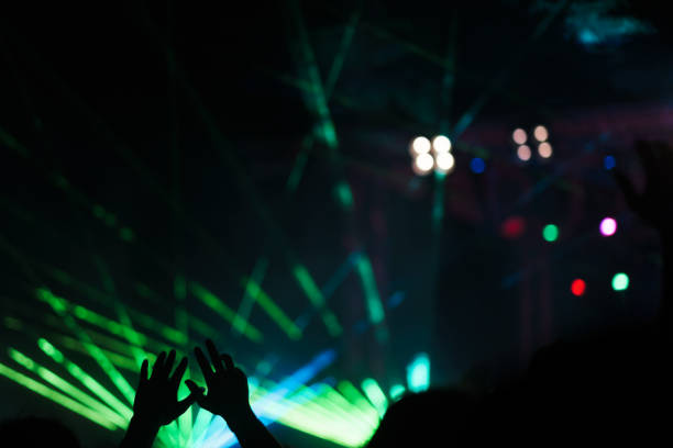 istock Someone who accompanies the concert with their hands 1371578922