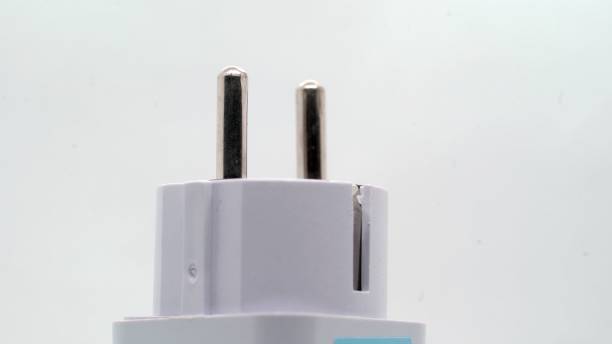 istock Electrical plug. European socket. Universal international 220v 1371581535