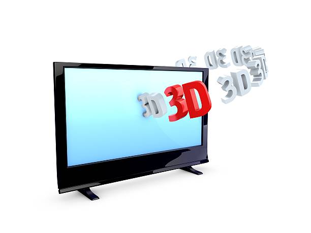 3 d tv - 3dtv imagens e fotografias de stock