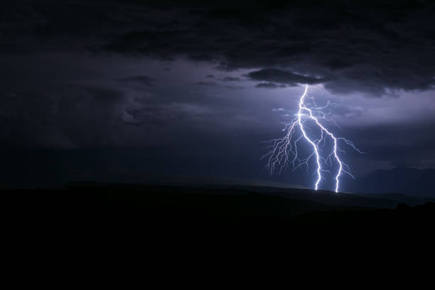 istock Lightning storm in Arches National Park 1371593352