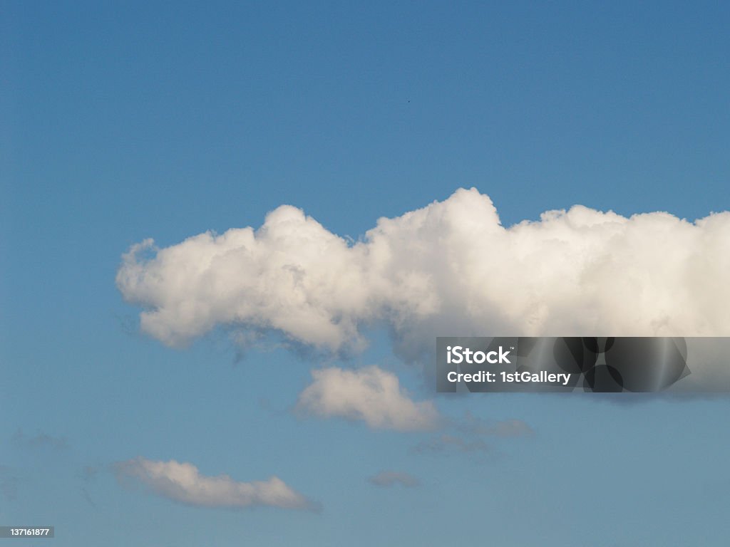 Himmel ist wie eine head - Lizenzfrei Bedeckter Himmel Stock-Foto