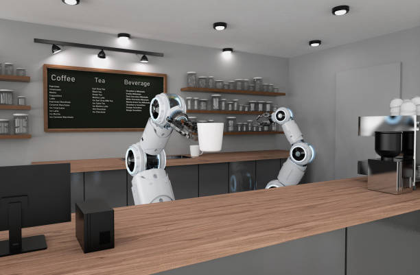 istock Automation cafe or coffee shop 1371622243