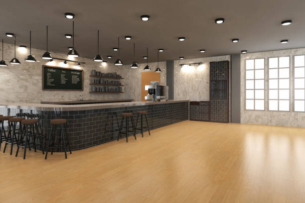 istock cafe interior or coffee shop inside with counter bar 1371622244