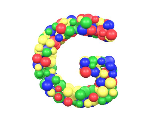 istock Toy Ball Themed Font Letter G 1371627735
