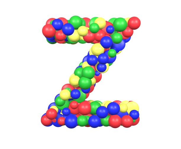 istock Toy Ball Themed Font Letter Z 1371627864