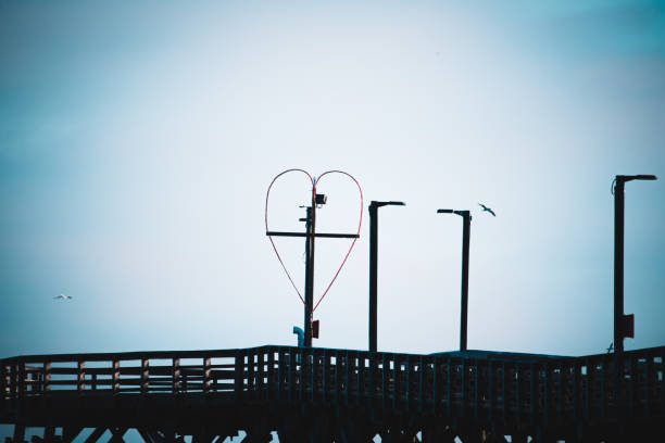 Fishing pier on Topsail Island