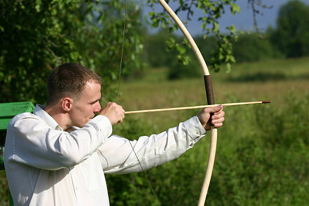 maschio archer - indirection foto e immagini stock