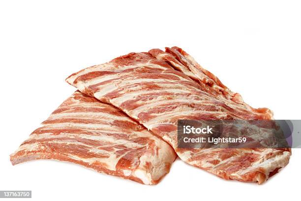 Foto de Costelas e mais fotos de stock de Branco - Branco, Carne, Carne de Carneiro