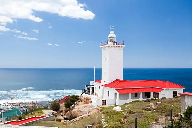 lighthouse in Mossel bay, south africa