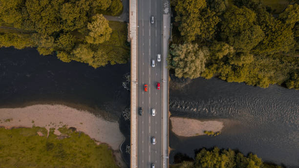 istock Bridge Across River (Aerial) - Carlisle, England 1371642852