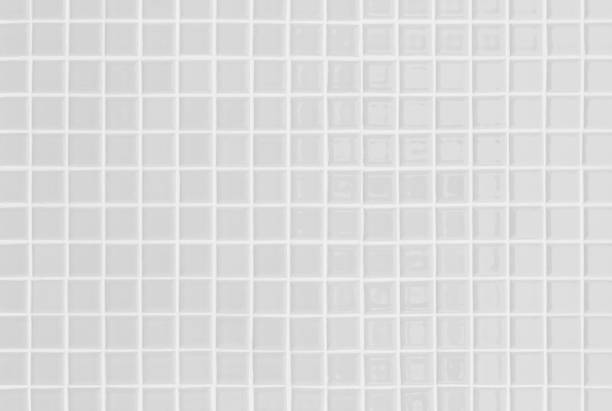 istock White or gray ceramic wall and floor tiles abstract background. Design geometric mosaic texture decoration of the bedroom. Simple seamless pattern for backdrop hospital wall, canteen and grid paper. 1371657057