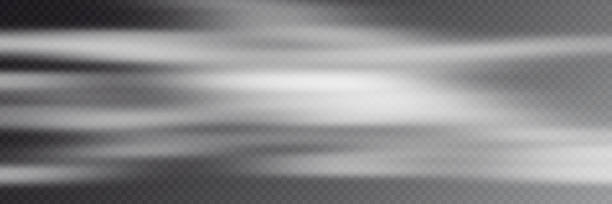 Fog on a transparent background, panoramic image Fog on a transparent background, panoramic image, vector design stratus clouds stock illustrations