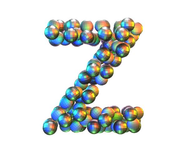 istock Disco Ball Themed Font Letter Z 1371664849