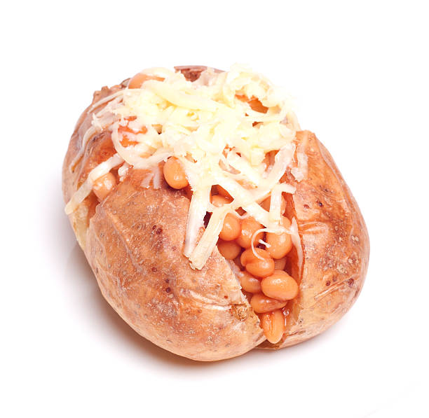 istock Baked potato beans and cheese 137166506