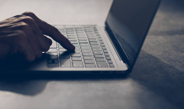 istock Businessperson using laptop Business working idea and Learning concept 1371668781