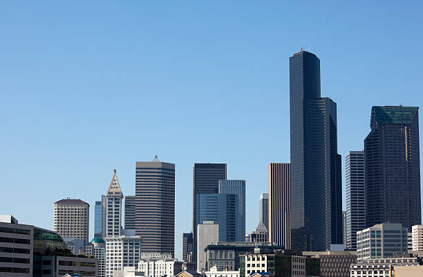 istock View of Downtown Seattle Washington; office buildings 137167400