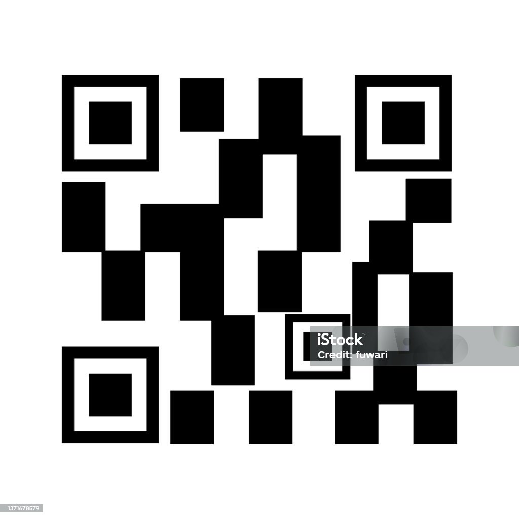Code Rq Qr Code Illustration Stock Illustration - Download Image Now - Black ...
