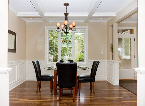 istock Dining Room in Luxury Home 137169079