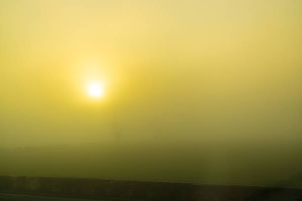 istock Misty Countryside Landscape 1371695917