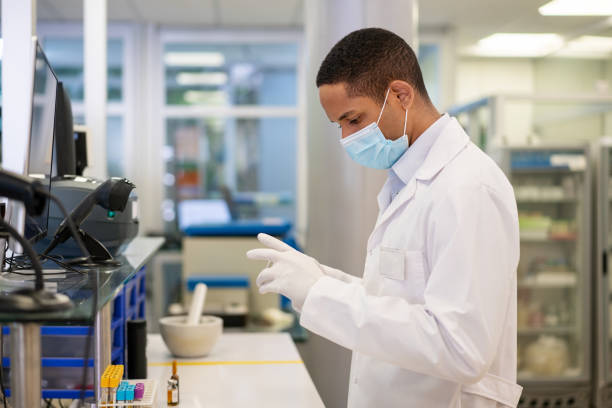 istock Medical researcher working in a science laboratory 1371703193
