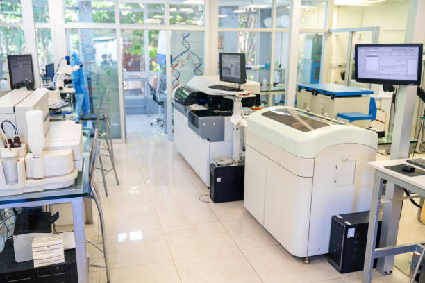 istock Medical research laboratory interior 1371704714