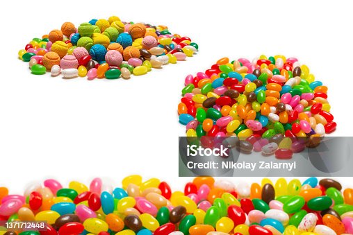 istock Assorted gummy candies. Jelly  sweets. 1371712448