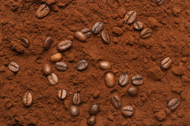 istock Instant coffee isolated on a background. 1371712500