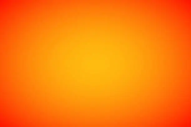 Vector illustration of Orange abstract gradient background