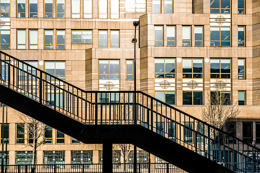 Stair in the city, London