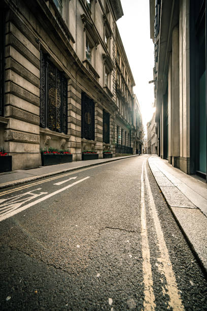 istock London view of empty streets and alleys during lockdown 1371716123