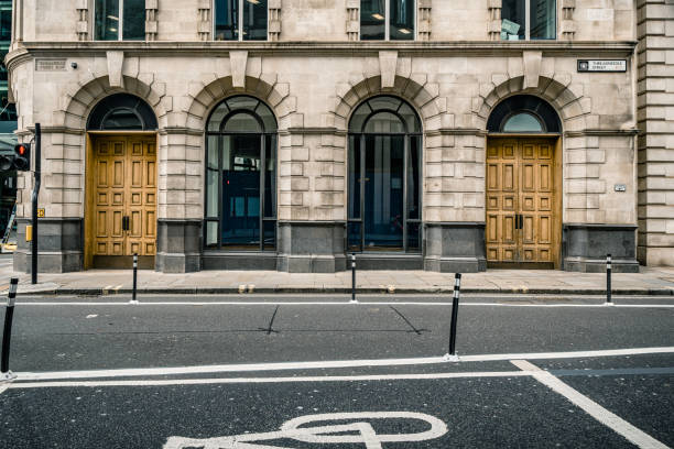 istock London view of empty streets and alleys during lockdown 1371716333