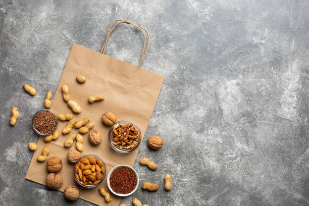 istock Purchase healthy clean food for vegetarians. 1371724962