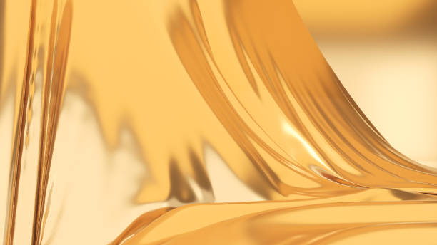 istock gold fabric curtain,abstract background golden curtain,3d rendering 1371726821
