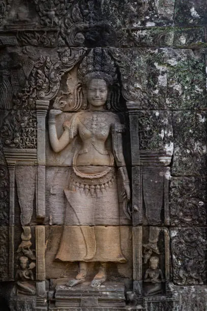 Photo of Cambodia angkor wat stone Emboss