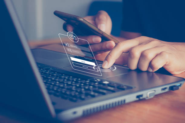 cyber security in two-step verification, Login, User, identification information security and encryption, Account Access app to sign in securely or receive verification codes by email or text message. seguridad cibernética en verificación en dos pasos, inicio de sesión, usuario, seguridad y cifrado de la información de identificación, aplicación de acceso a la cuenta para iniciar sesión de forma segura o recibir códigos de verificación por corr