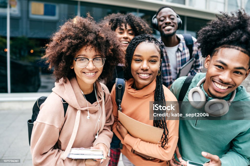 College students Teenager Stock Photo