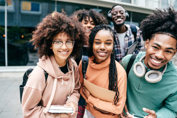College students College students multi ethnic group college student group of people global communications stock pictures, royalty-free photos & images