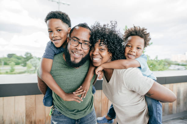 istock Family summer portrait 1371745071
