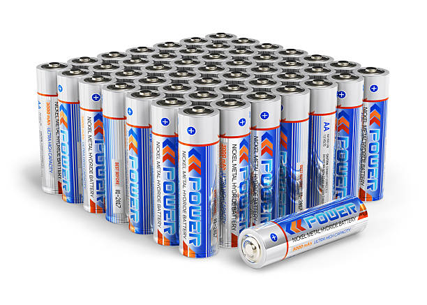 istock Set of AA size batteries 137174786